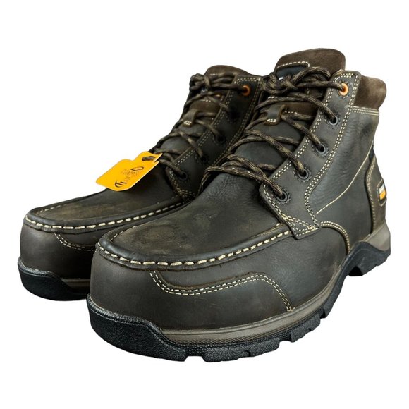 Ariat Edge LTE Chukka H2O Comp Toe Dark Brown Work Boots Men\'s Sizes 10 - 10.5EE
